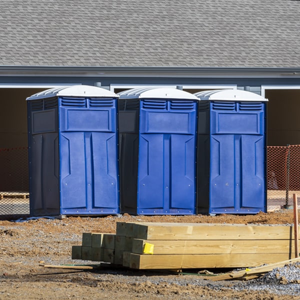 are there any restrictions on what items can be disposed of in the porta potties in Hyndman PA